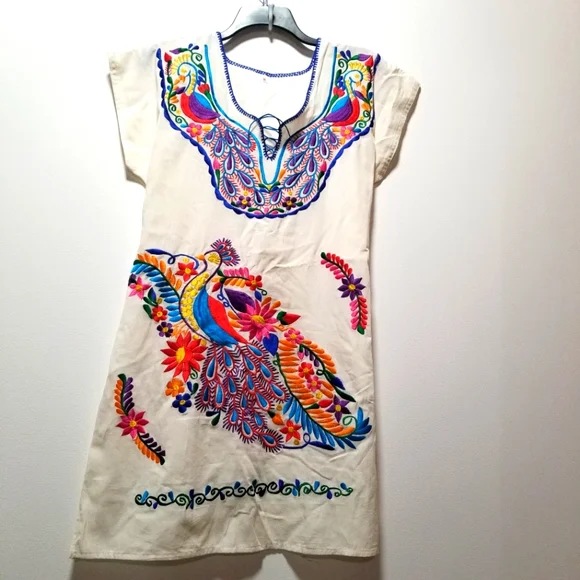 Handmade | Dresses | Handmade New Mexican Embroidery Dress Size Medium | Poshmark Handmade | Dresses | Handmade New Mexican Embroidery Dress Size Medium | Poshmark